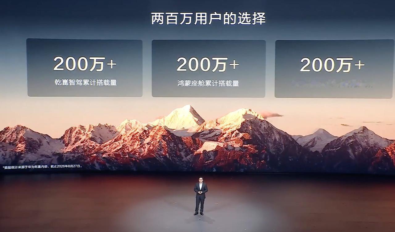 华为乾崑APP累计用户数突破200万，华为乾崑智驾累计搭载量突破200万奕境