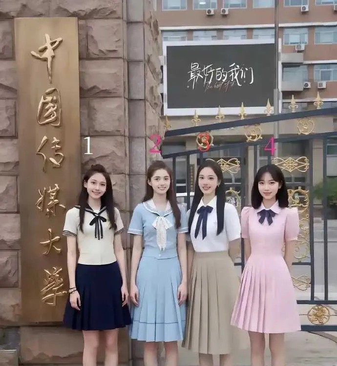 假如你是导演，这里面挑一个做女一号，你会选哪个？​​​