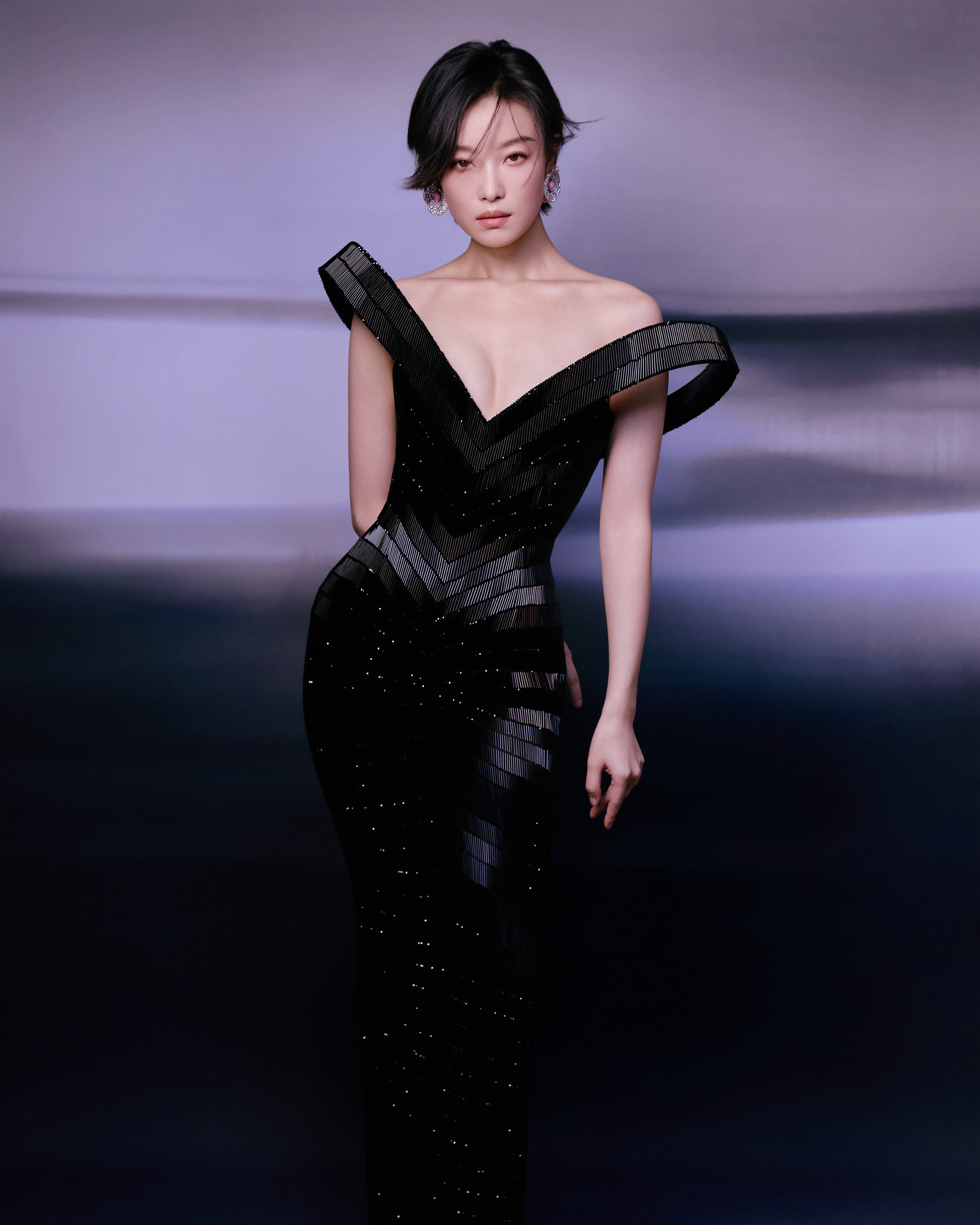 倪妮｜腾讯视频星光大赏美妮今日腾讯视频星光大赏的造型来自TamaraRalp