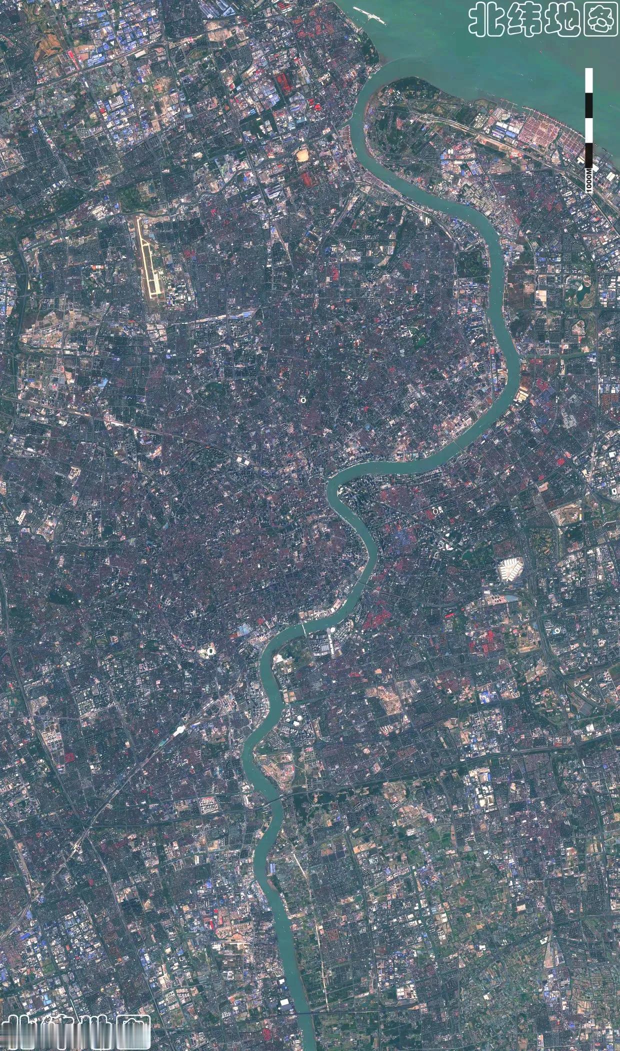 上海大都市最新卫星图（3.23）