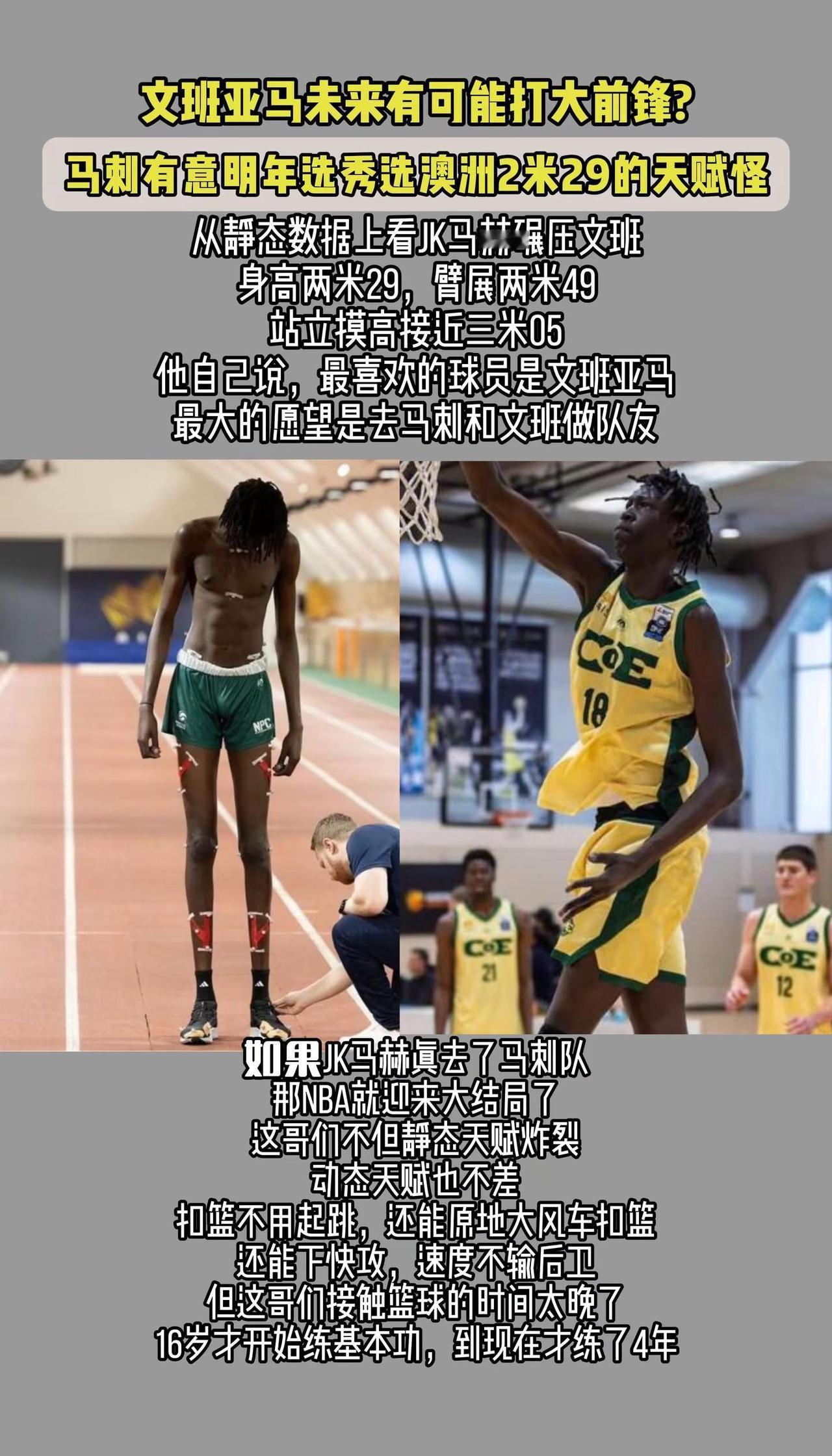 马刺有意明年选中天赋怪JK马赫，NBA迎来大结局？JK马赫