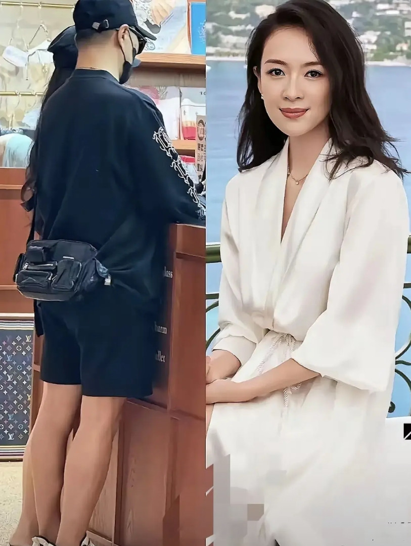 果然，爱与不爱都藏在细节里！有网友拍到汪峰和森林北在商场逛街，两人一身情侣装