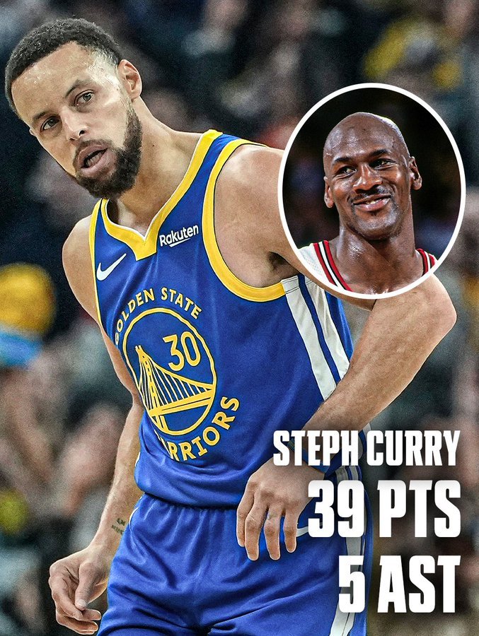 NBA官方账号发文祝贺库里：“斯蒂芬-库里复出之战创造新的NBA历史纪录！库里在