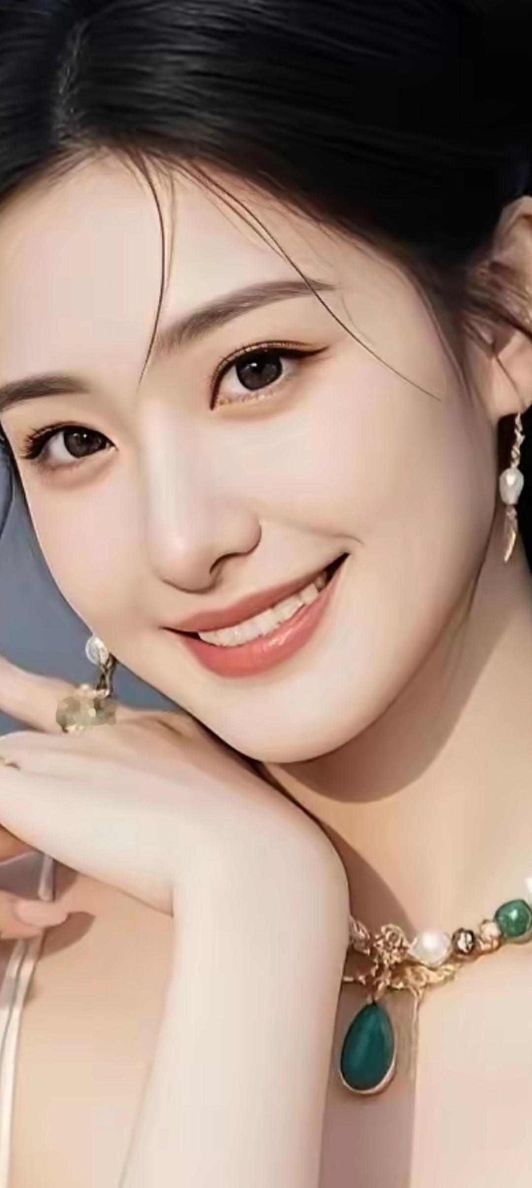 甜美笑容，优雅珠宝，闪耀你的每一天！💎😊