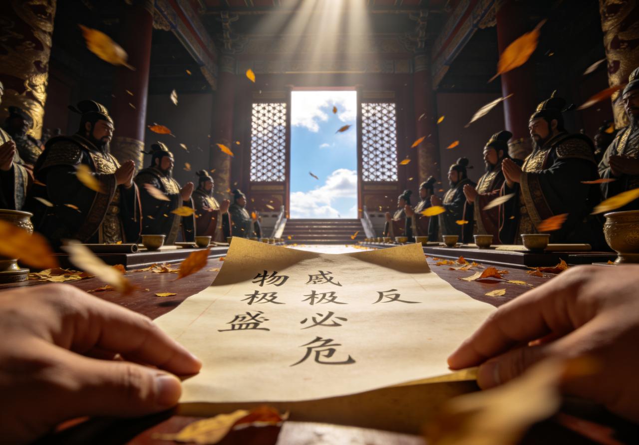 公元350年，冉闵登基称帝。可就在满朝文武举杯庆贺时，一封绝笔信送到冉闵案前，写