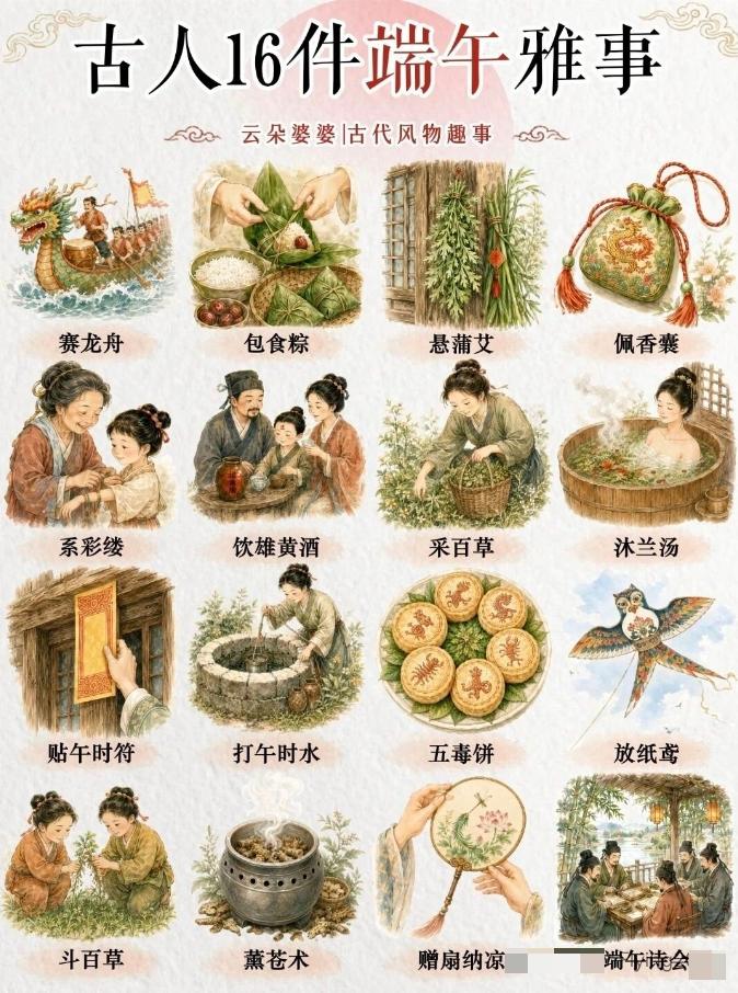 有风物，有习俗，才是过端午节没有传统习俗的仪式一声端午安康仅仅是吃粽子过端