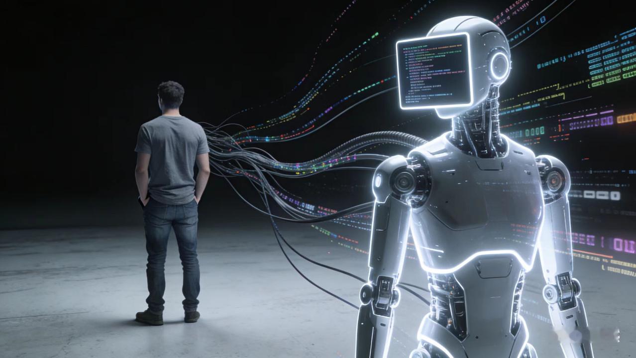 把思考交给AI，把创新还给人类！1、这是一个颠覆人类认知的话题！AI取代人的