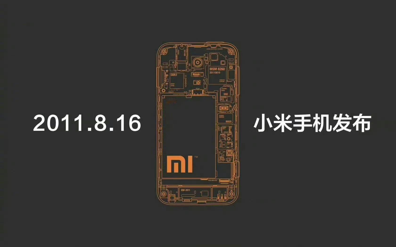 小米手机已经15周岁了加油，下一个15年