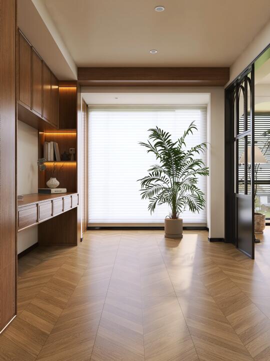 中古风装修，硬装刚结束，128m²家就美翻了🥰