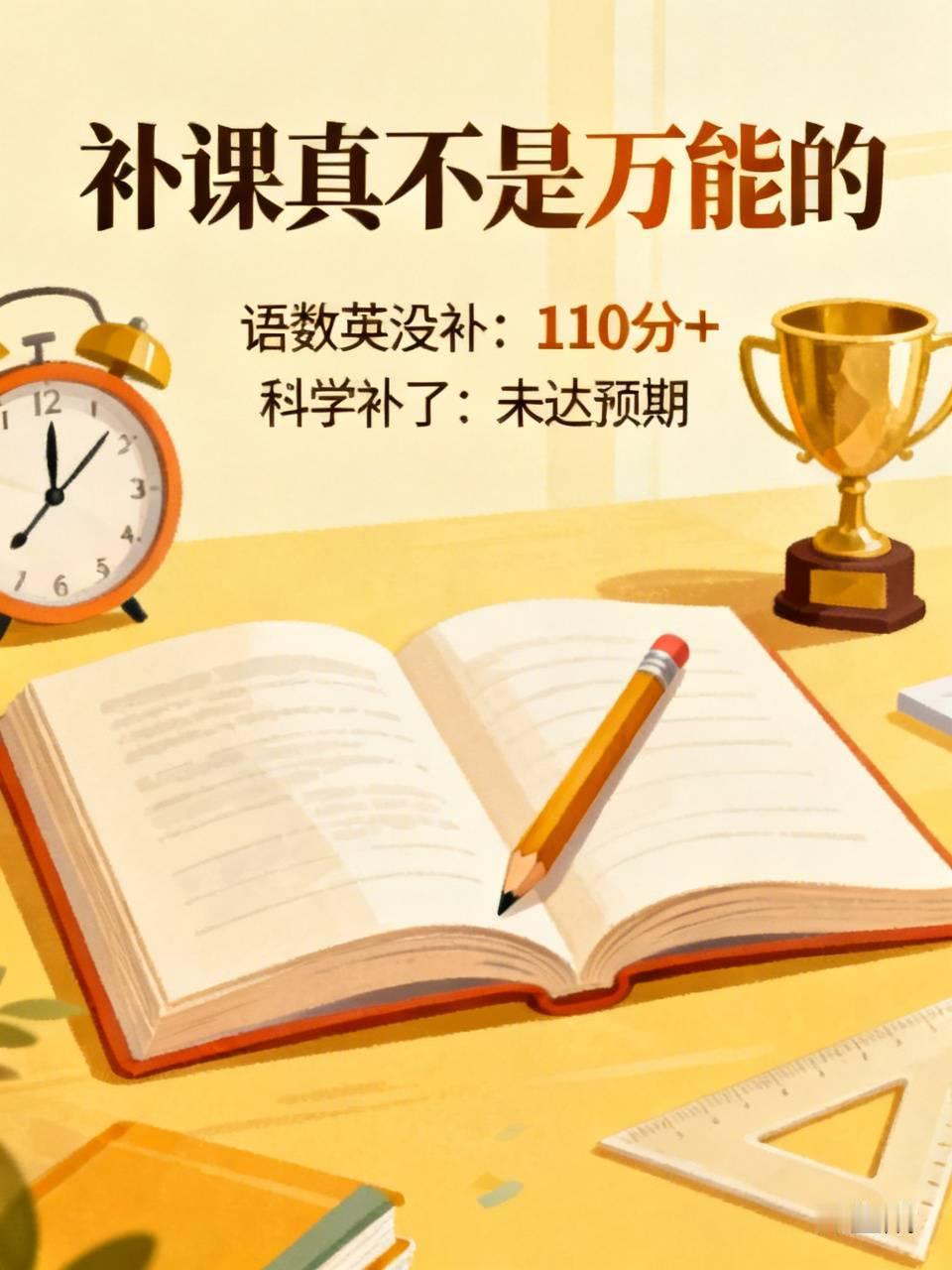 孩子中考成绩揭晓，我感触颇深：补课并非万能之策！我家孩子语文、数学