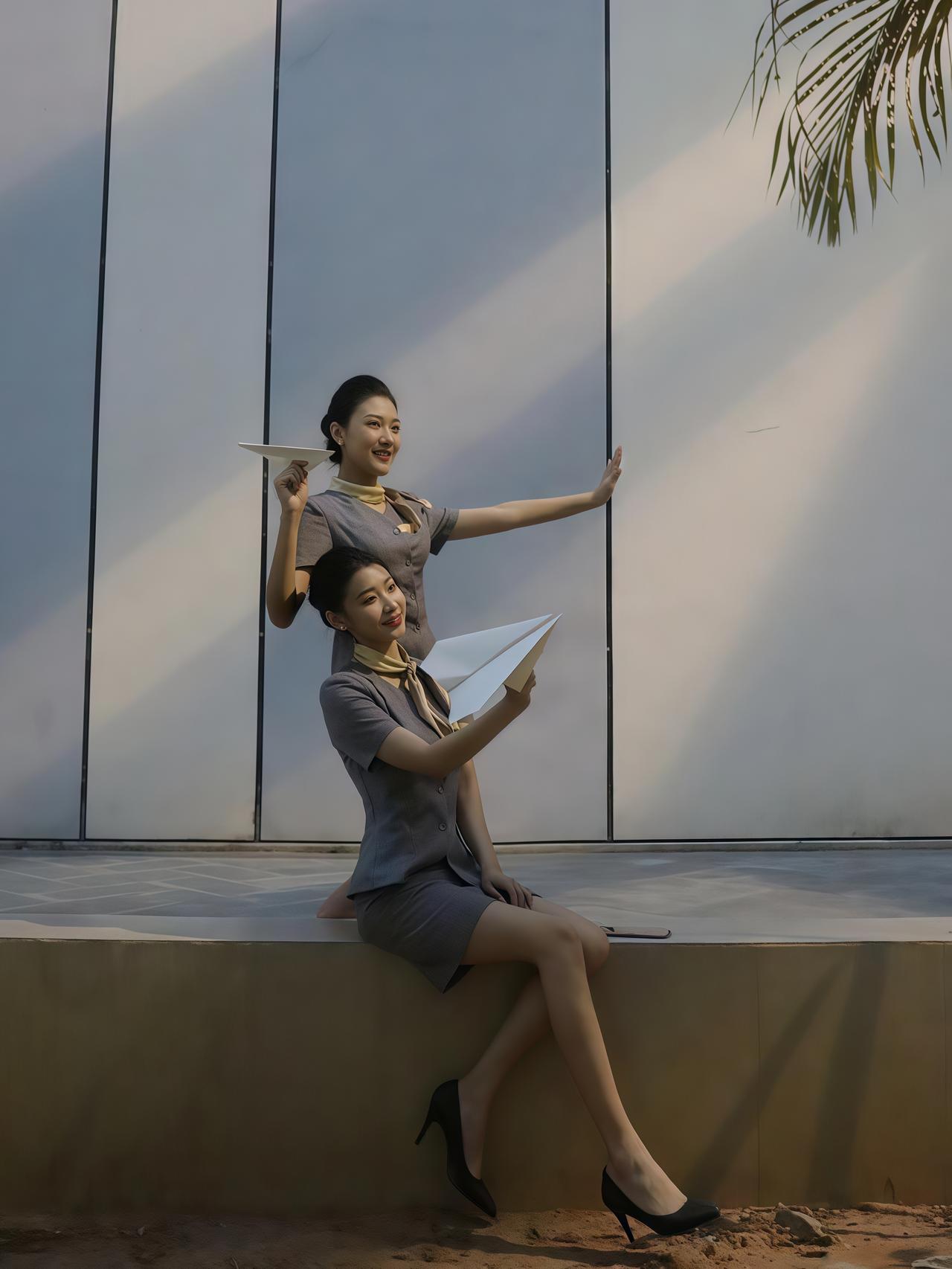 空姐的快乐时光😊🛫️