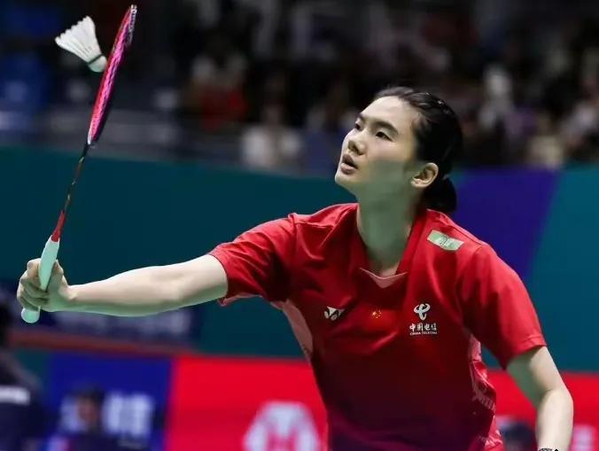 韩悦挑战安洗莹，根本不是一个档次7月26日，中国羽毛球公开赛女单半决赛，韩悦挑