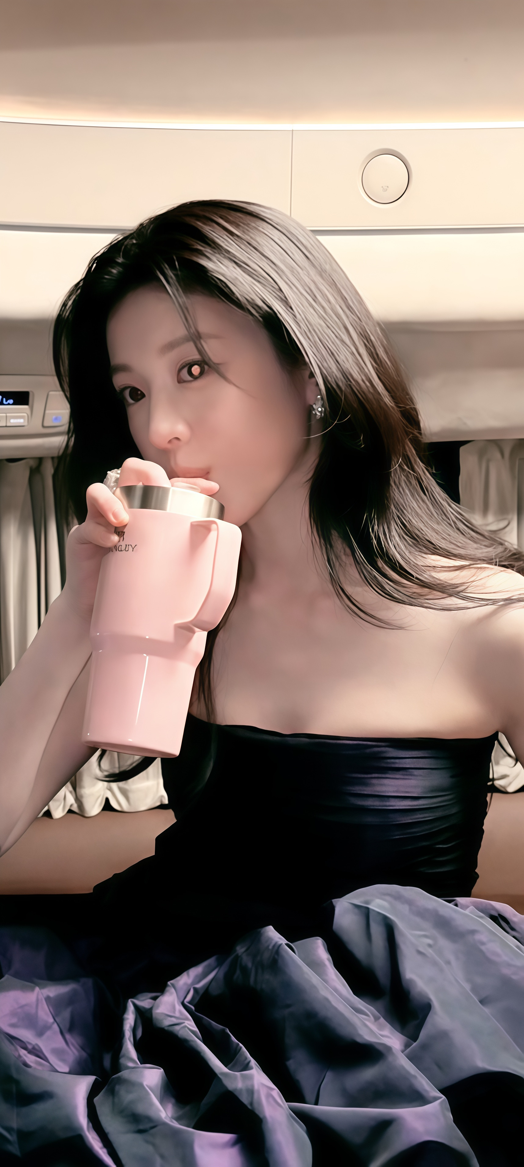高允真美丽壁纸更新女神这个造型好漂亮