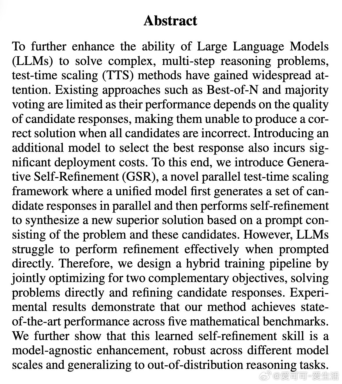 《LearningtoRefine:Self-Refinement