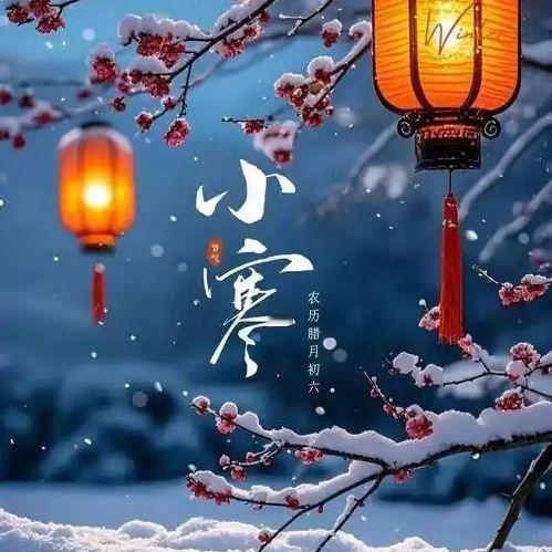 小寒雁始迁移向北巡，琼瑶惬意一枝春。寒凉积久阳初动，喜鹊衔巢先叫晨。