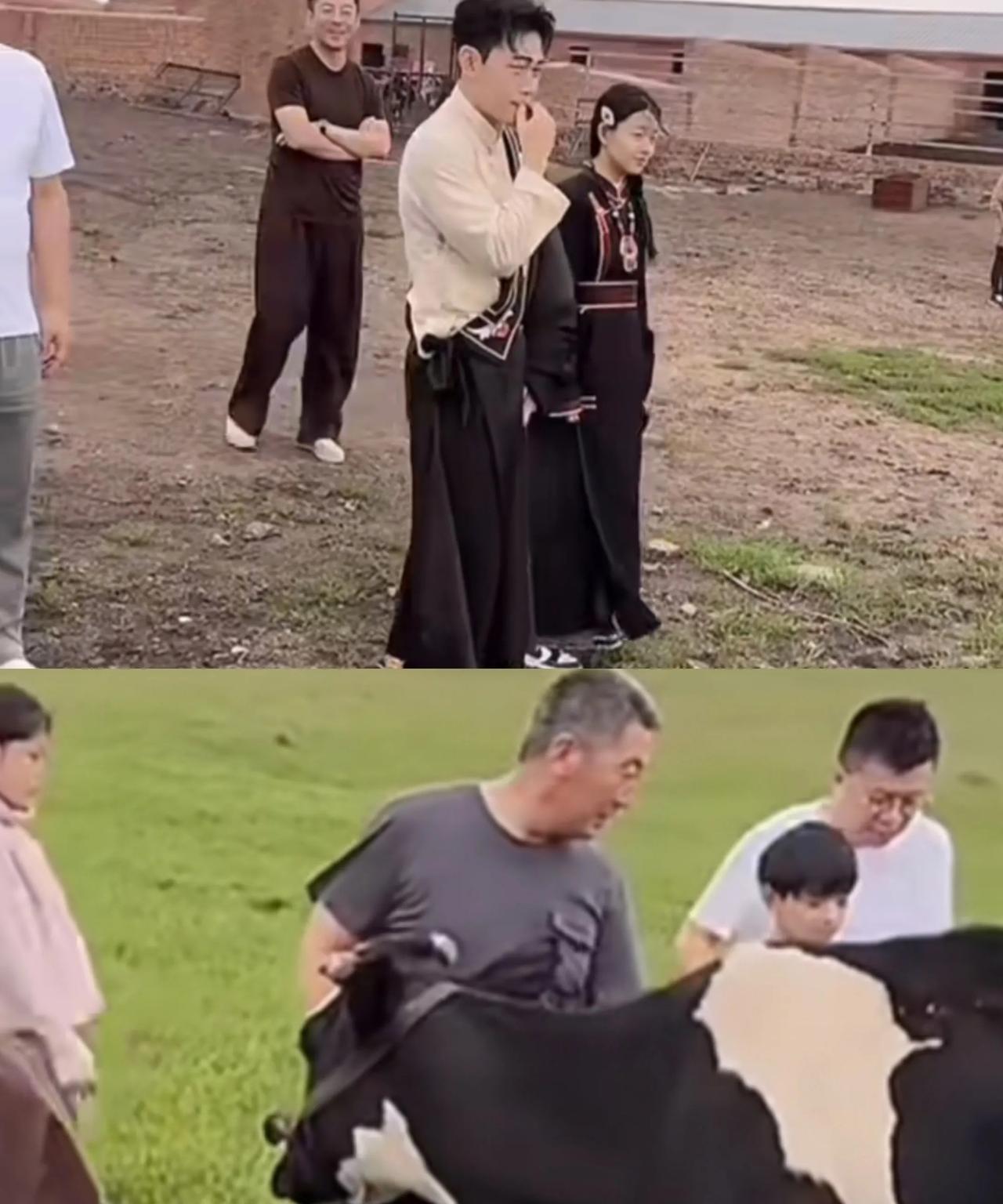 小霖霖和小玥儿开始露全脸了，汪小菲开心得不得了，这一刻，没有谁能让他害怕。他终