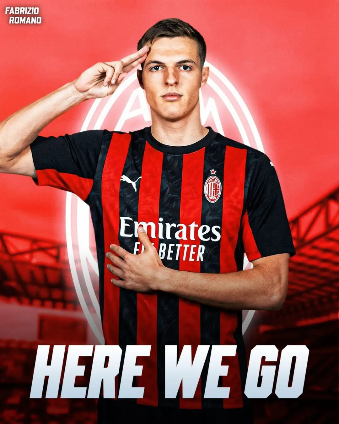 米兰新中锋就位！19岁科斯蒂奇体检，11球1助征服意甲豪门。据罗马诺报道，AC米