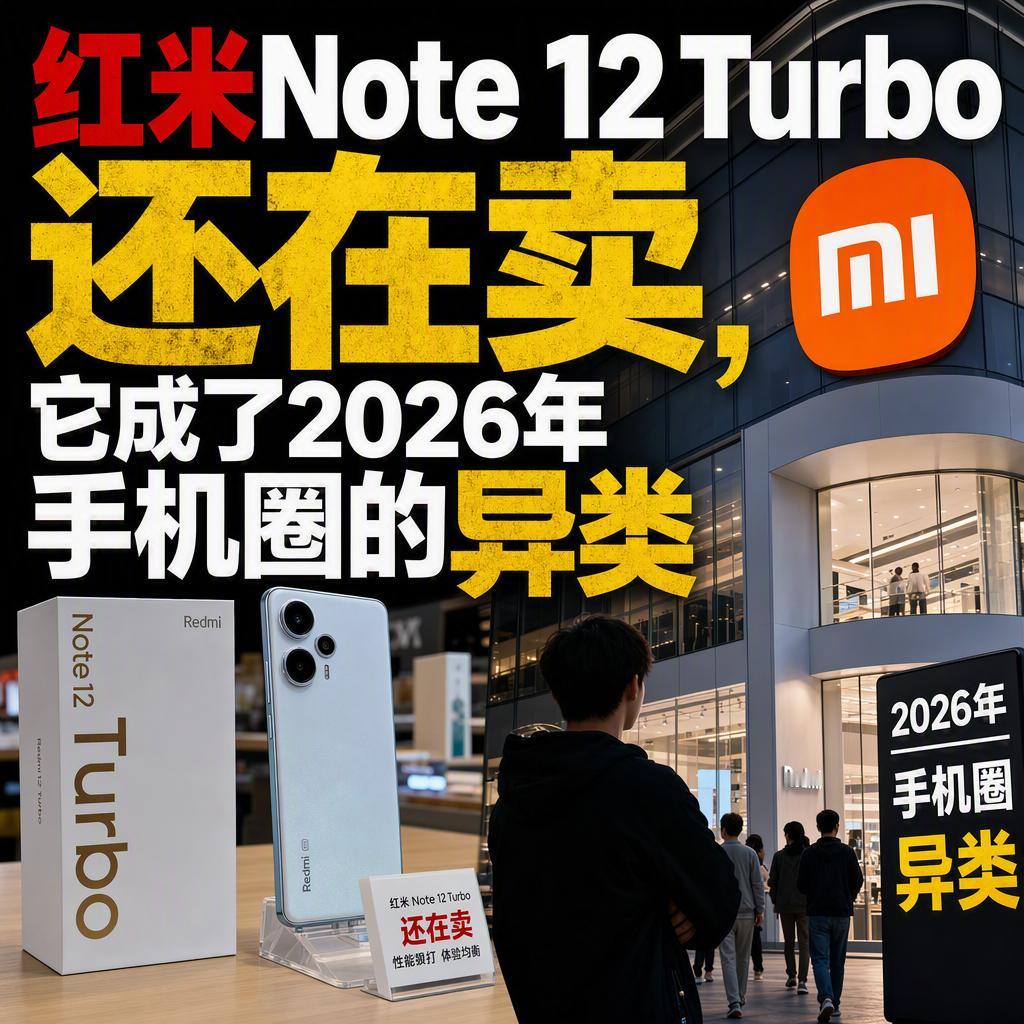 很多人以为一款2023年的老手机早该退场了，但红米Note12Turbo到2