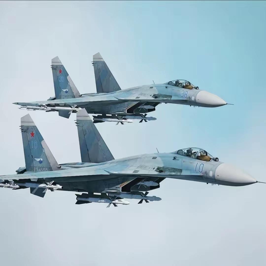 苏-35战机不败，俄军苏35S战机不下天罗地网，R-37空空导弹远程击击落1架苏