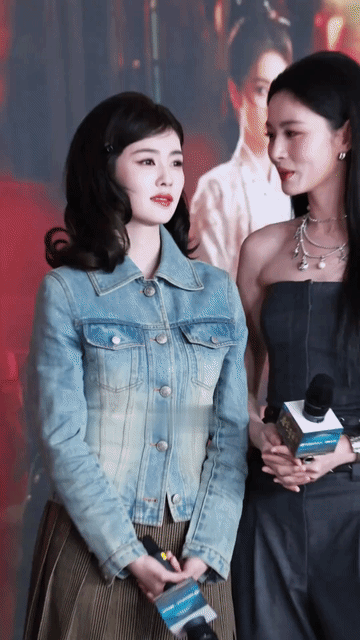 都说白鹿被赵晴秒了，真没觉得，喜欢白鹿这样饱满且看起来气血很足的脸，赵晴的脸颊都