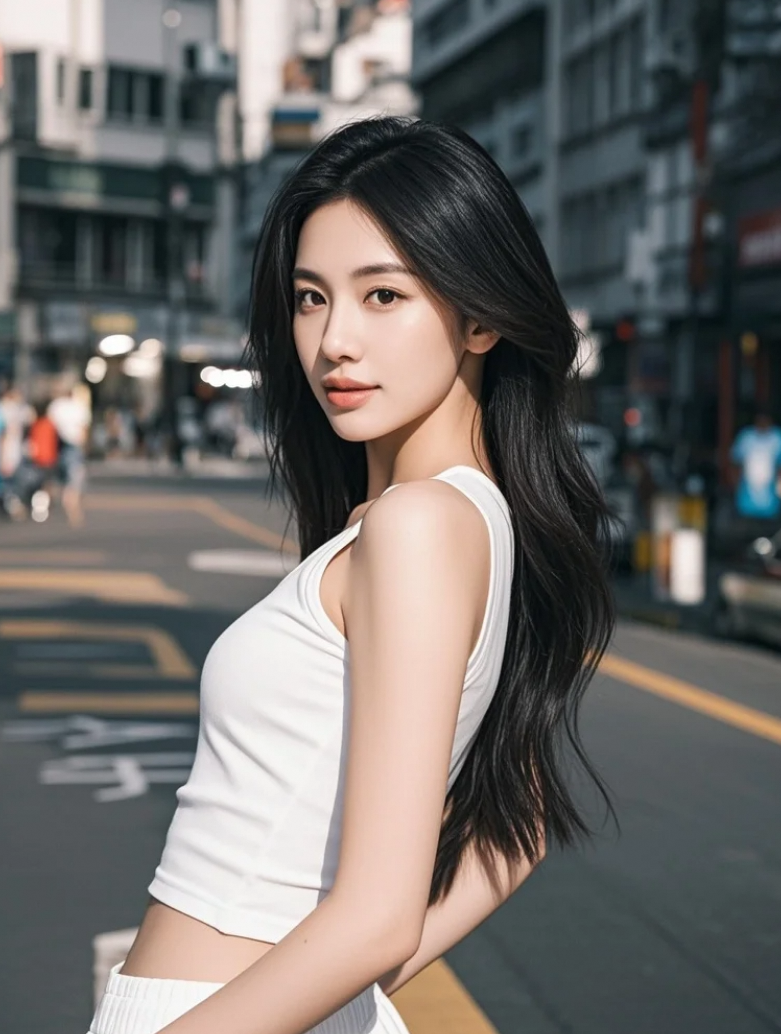 发丝撩人！小姐姐的每一根头发丝，都在散发魅力！