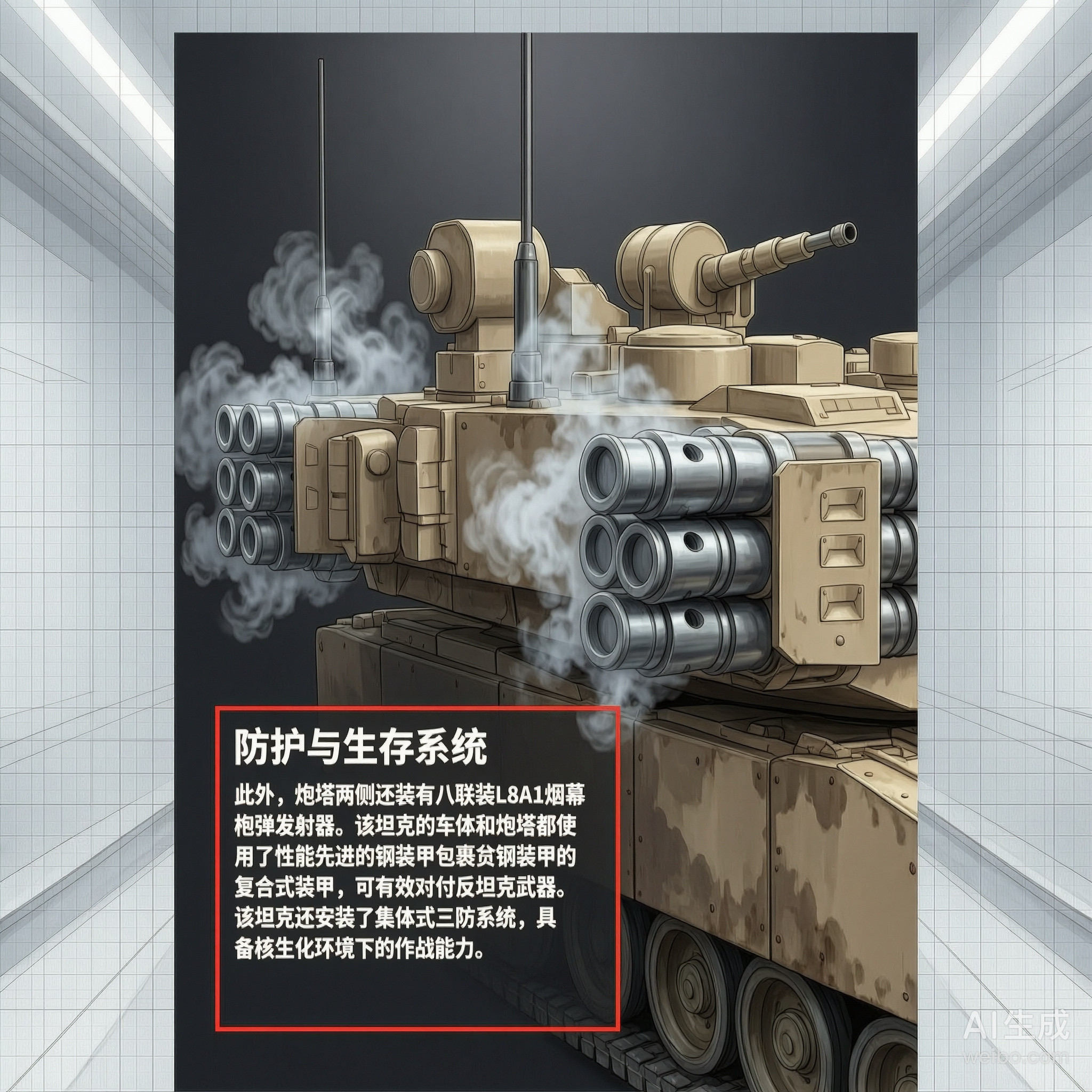 军事ai新视野美国M1“艾布拉姆斯”主战坦克M1“艾布拉姆斯”（Abrams）