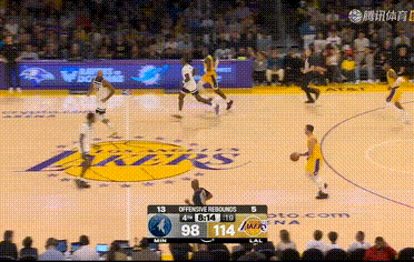 防守悍将麦丹,那又如何😈森林狼vs湖人