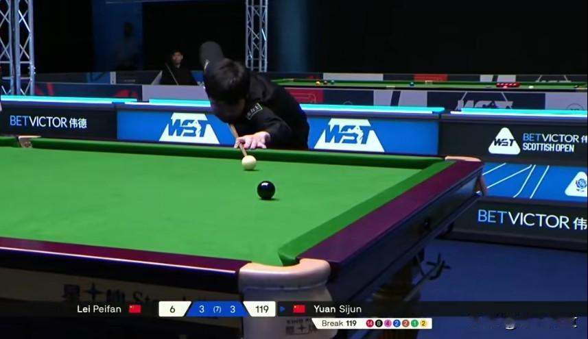 一子错满盘皆落索！雷佩凡结束卫冕之旅。2025斯诺克苏格兰公开赛，世界排名第三