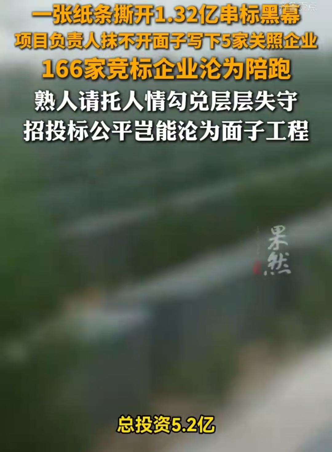 安徽，一个陵园项目投资5.2亿元，一期工程就有1.32亿，一共有166家企业，他