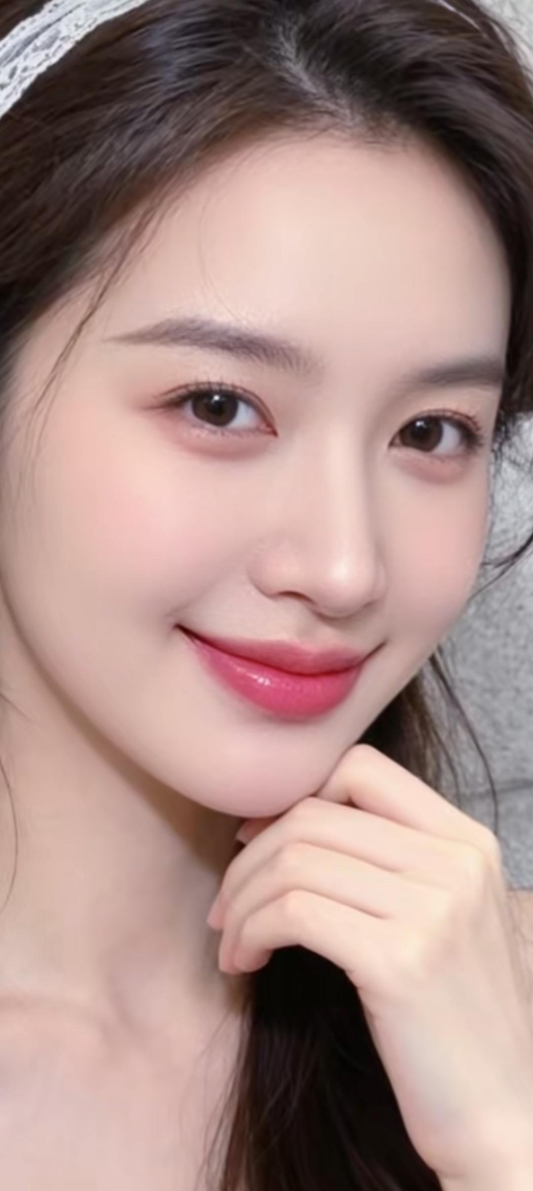 温柔甜美的微笑，元气满满的一天😊