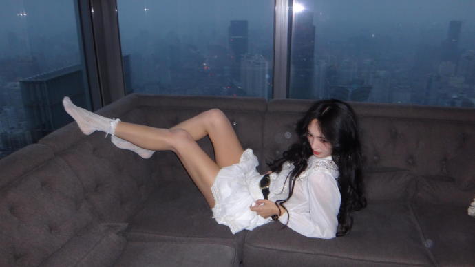 王紫璇x小白袜大长腿