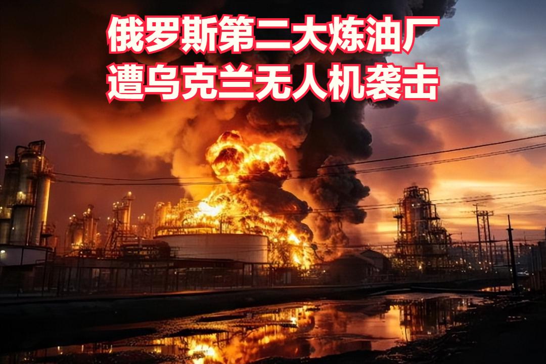 俄罗斯第二大炼油厂遭受乌克兰无人机袭击并引发火灾后，已暂停其核心的原油一次加工装