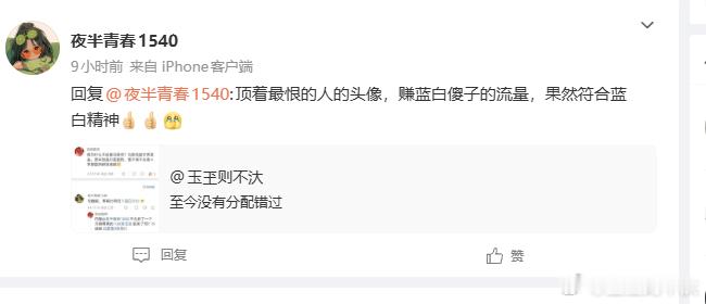 一个人半夜自己回复自己，这到底是什么精神