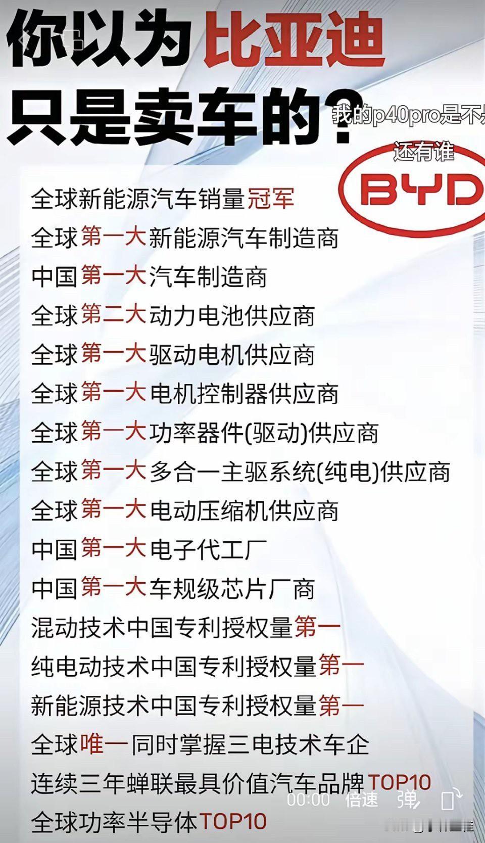 比亚迪：“我从来不怼我们友商兄弟！因为他们之中，绝大多数都是我的客户呀！”话说