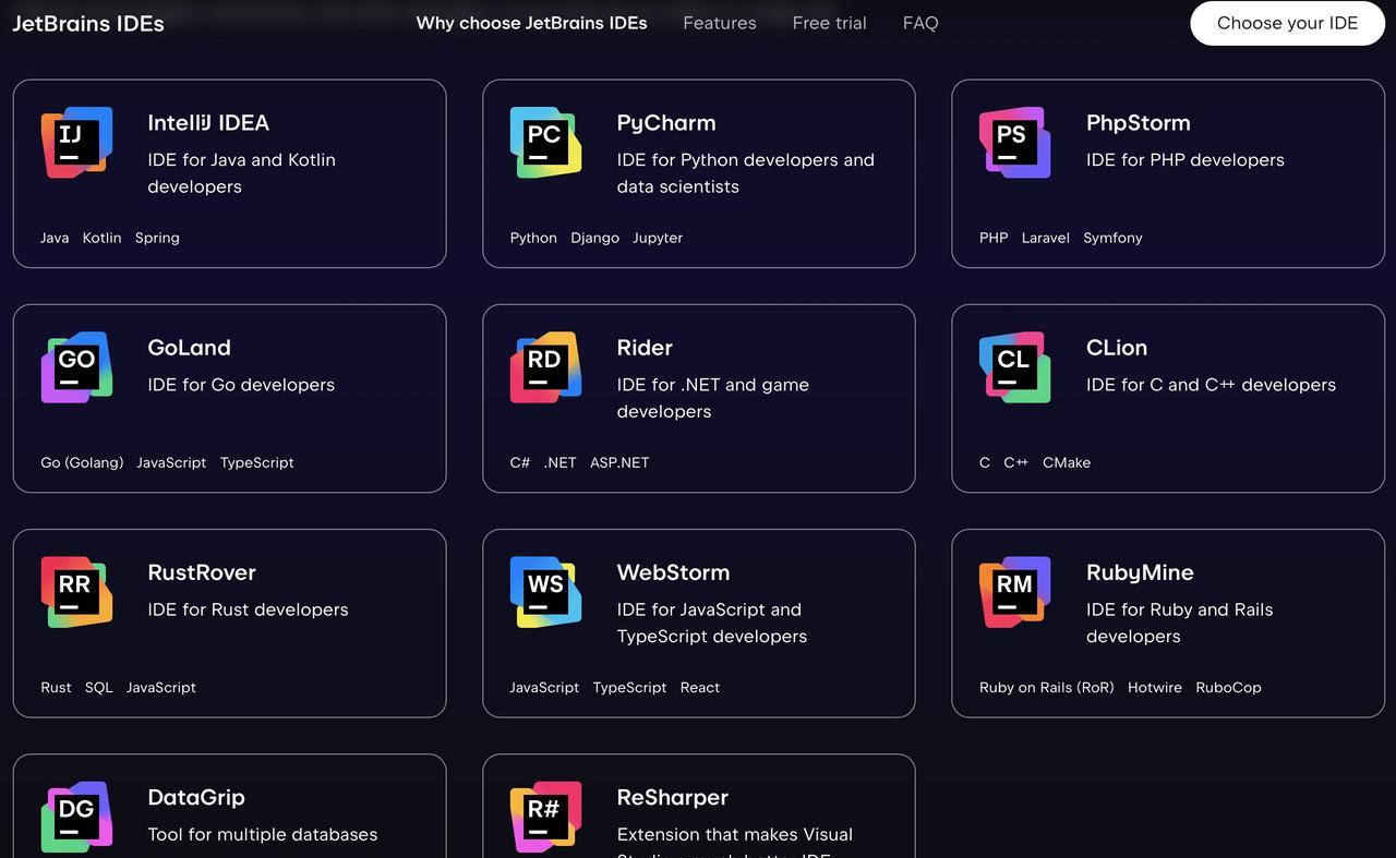 捷克诞生了一家优秀的科技公司JetBrains，这应该是全球专业做开发者工具最优