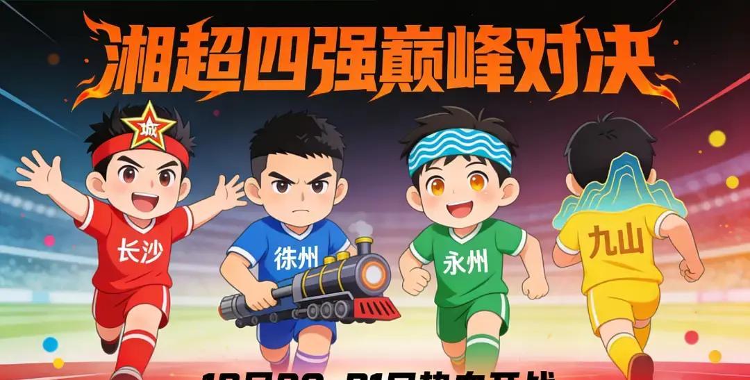 长沙队像开挂，常规赛一路平推，主场四万人吼得对面腿软，踢岳阳像热身。株洲队骨