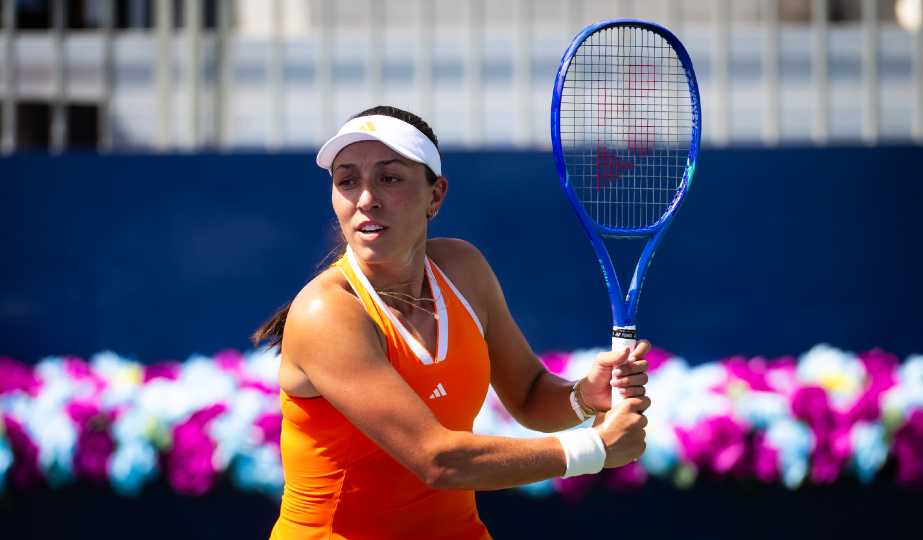 1000赛第100胜💯WTA1000迪拜站第三轮美国德比，4号种子佩古拉以6-