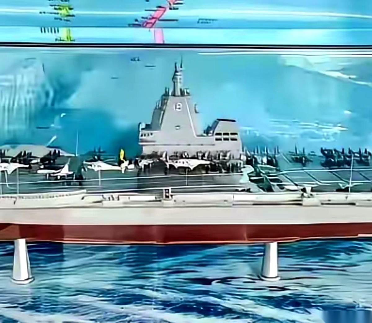 我跟你讲，最近网上疯传那个004舰岛的图，我第一眼看到，差点没把手机扔了。啥玩