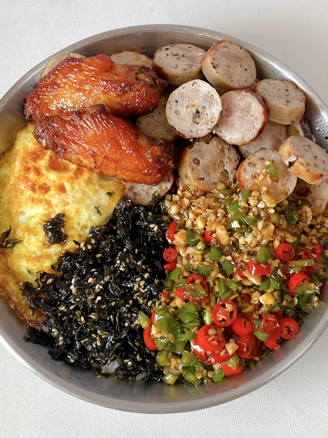 我妈做的这个拌饭！真的太太太好吃了！！！