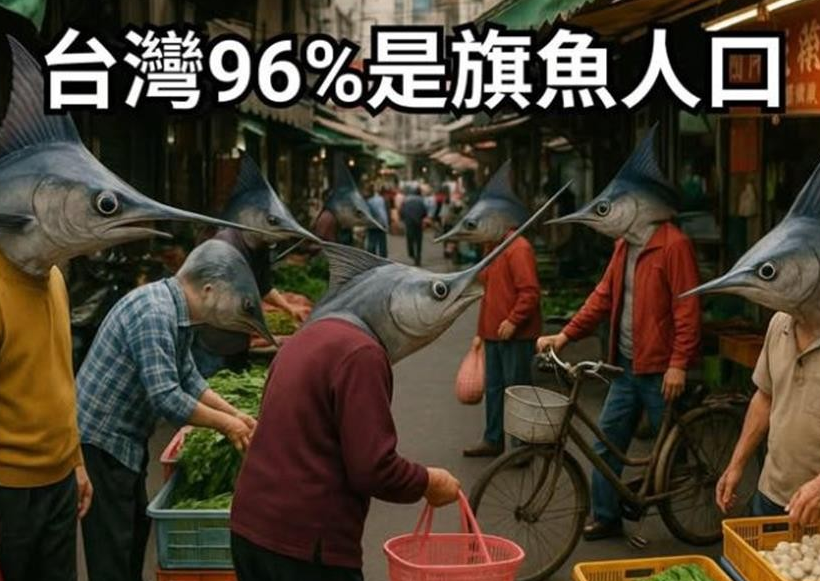 台湾96%汉人被归类为其余人口 台湾省伪政府最近在搞人口普查的时候，将96%