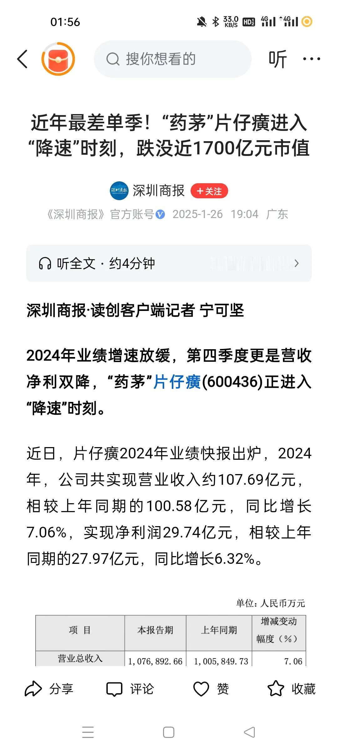 中药行业基本上也是集体暴雷，看了这些公司的业绩，只有东阿阿胶还不错，其他的都不理