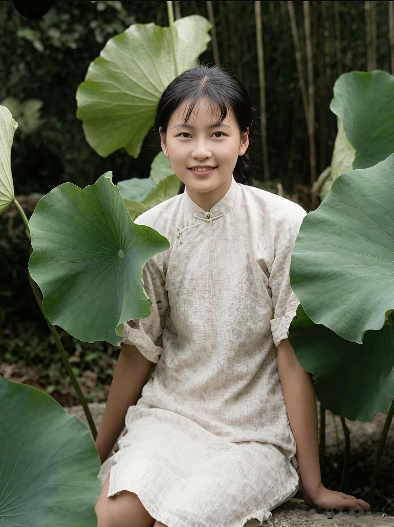 很多人第一眼都误以为这是林徽因，不禁心生疑问：这到底是不是林徽因？细看便能分