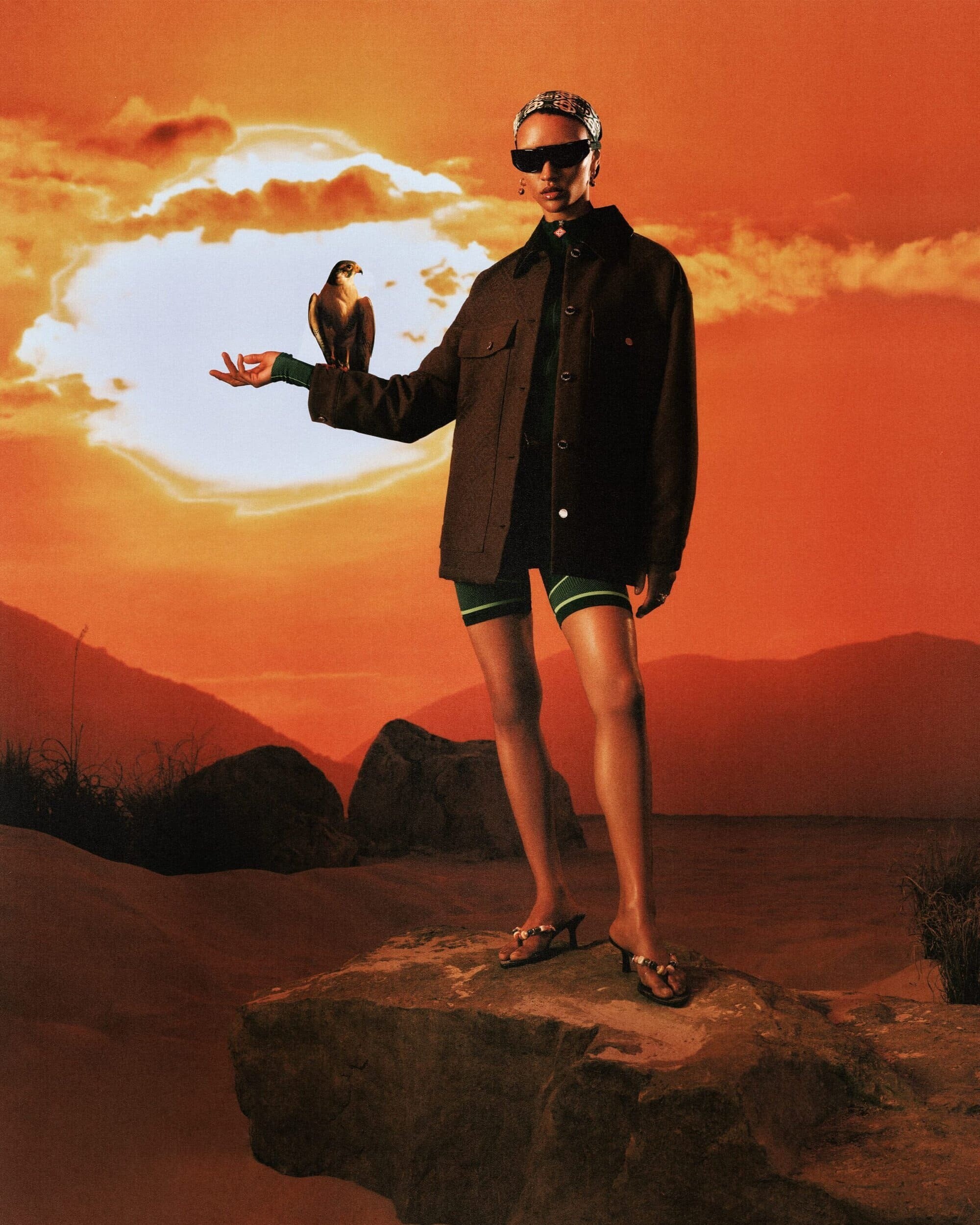 CASABLANCAPRE-FALL2026CAMPAIGN摄影：Per