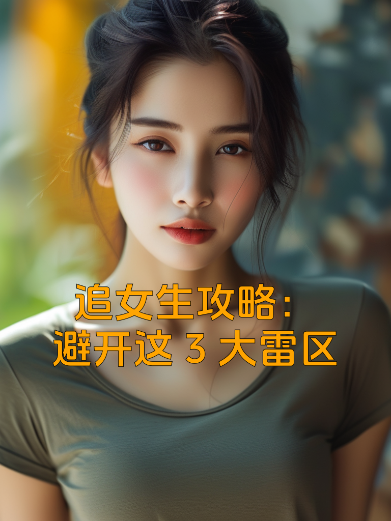 追女生攻略：避开这3大雷区
