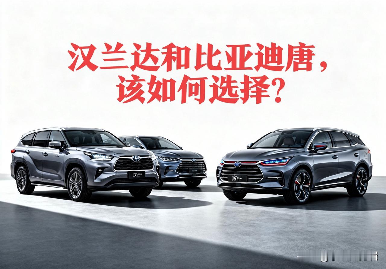 1.家庭刚需党（二胎/常带老人）：汉兰达是“移动客厅”，唐只够“应急坐”如