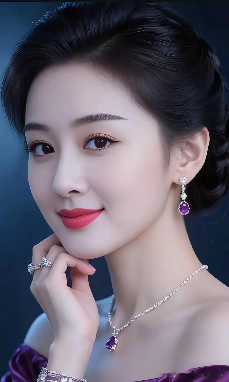 这美女配饰好闪亮，好漂亮！