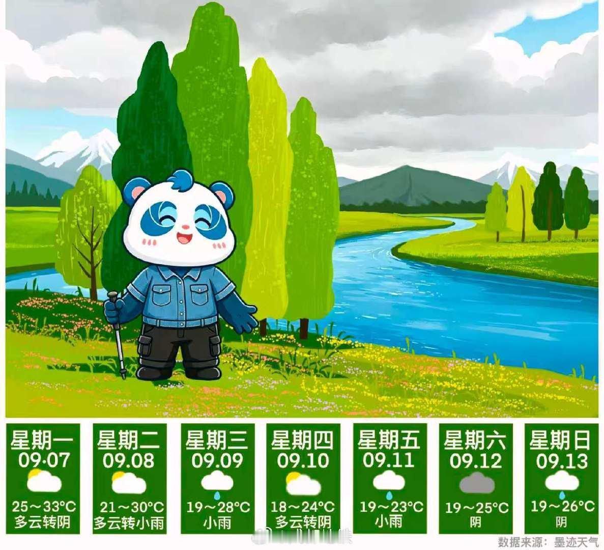 被秋老虎闷热折磨了大半个月的成都人，天天蹲天气预报盼清凉，这下冷空气终于准时到货