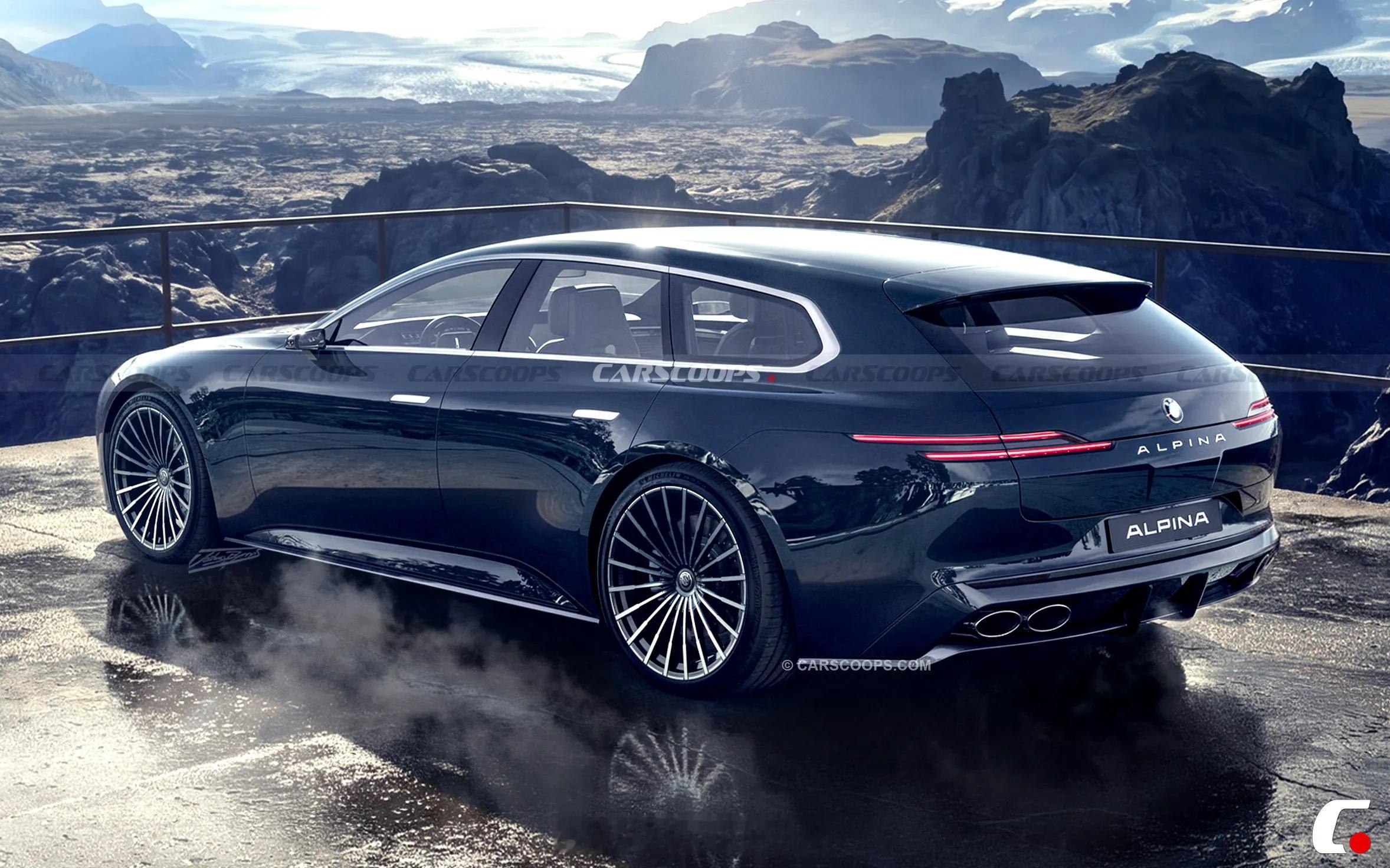 BMWVisionAlpina的猎装版是不是更惊艳我与汽车的日常