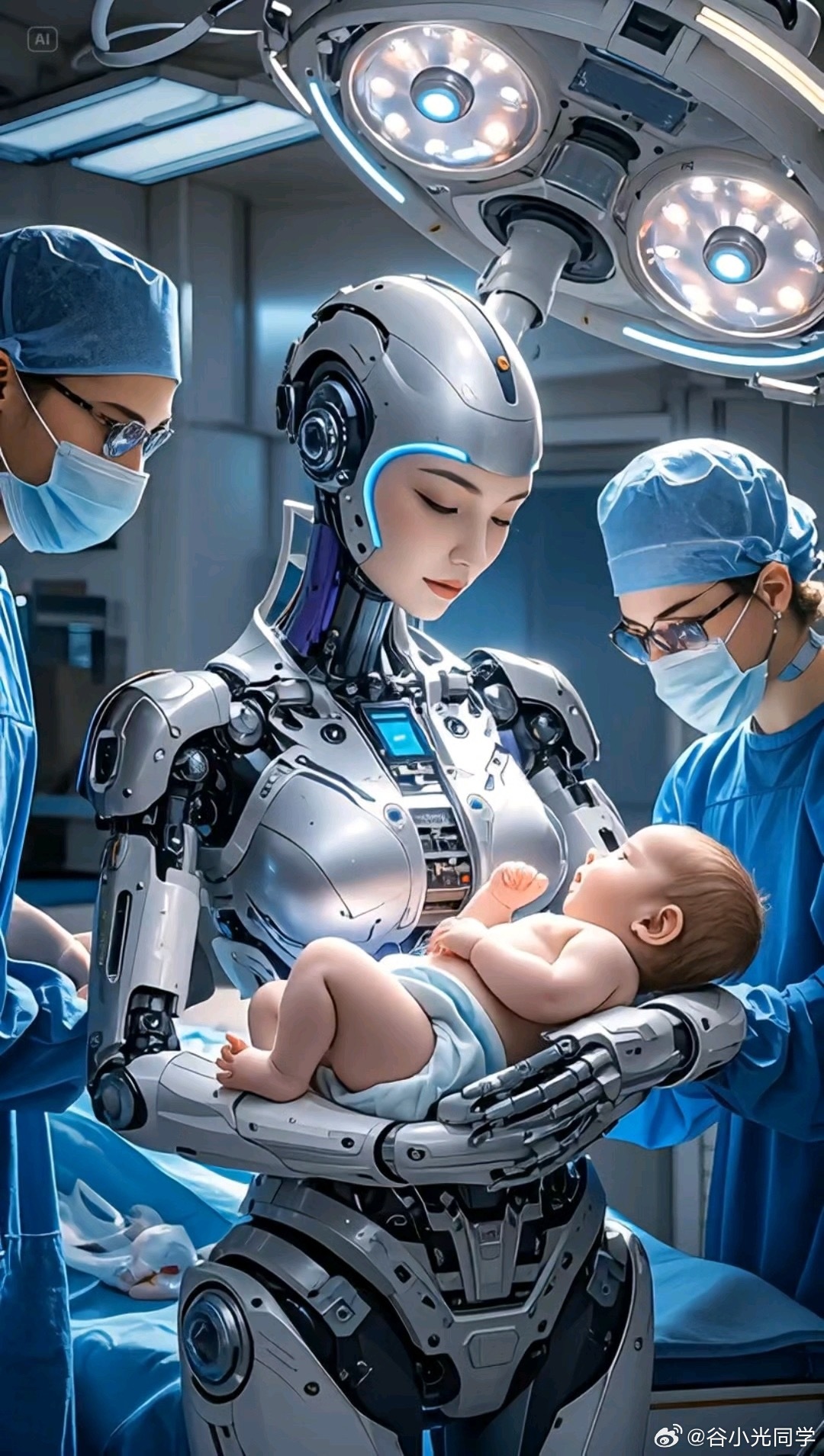 机器人性别机器人还需要分性别跟公母？完全没这个必要，他只是一个制造出来的机器人