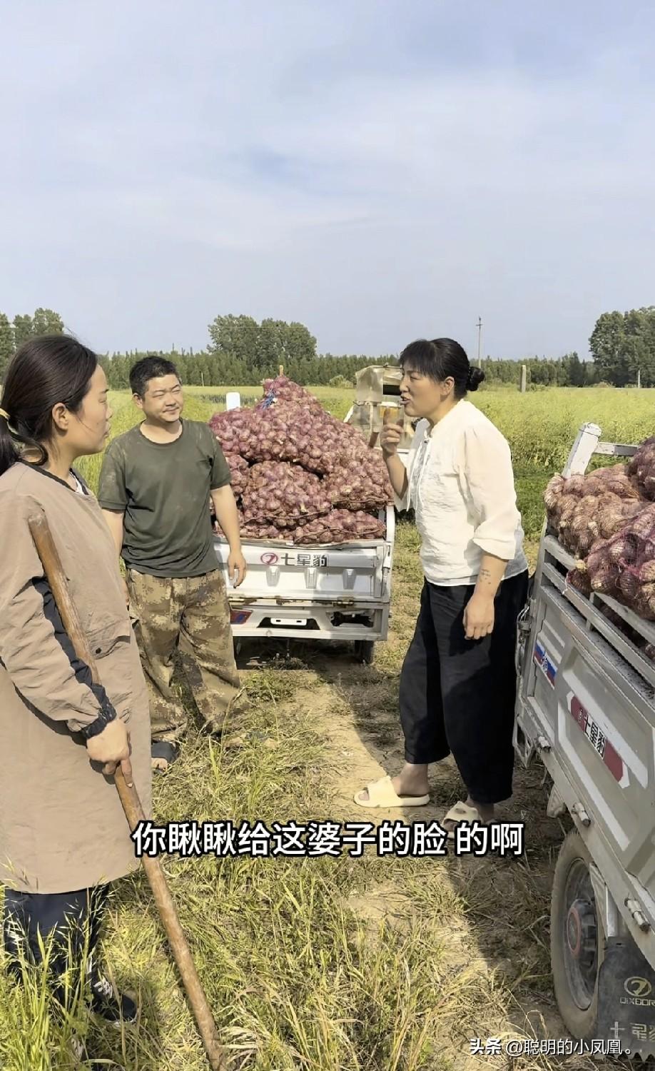 小故事！大飞妈又跑到地里找事，她说让高锐带她去看病，刘二蛋说大